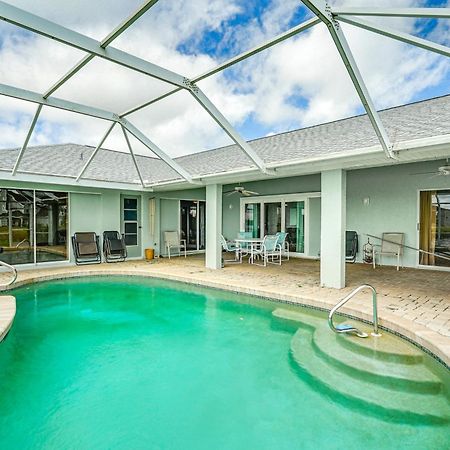 Waterfront Cape Coral Home With Lanai And Private Pool Matlacha Exterior photo