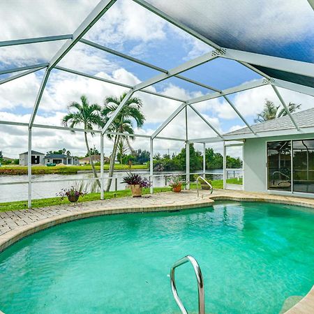 Waterfront Cape Coral Home With Lanai And Private Pool Matlacha Exterior photo