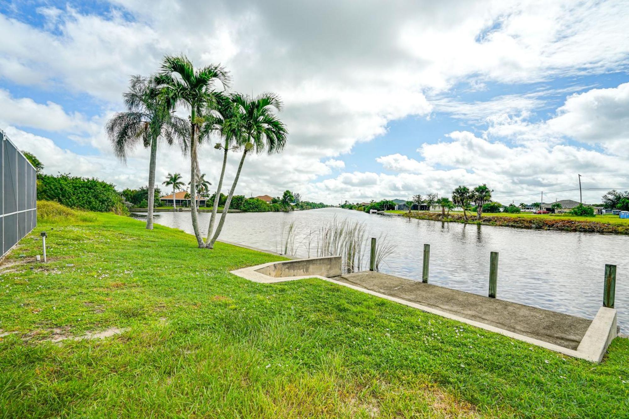 Waterfront Cape Coral Home With Lanai And Private Pool Matlacha Exterior photo